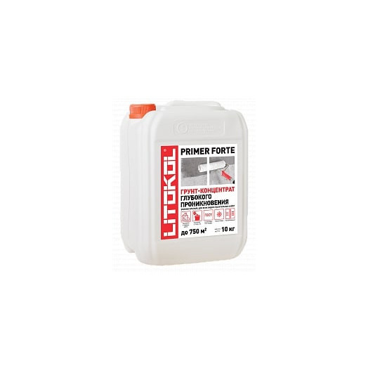 Грунт-концентрат LITOKOL PRIMER FORTE 10 кг Грунт-концентрат LITOKOL PRIMER FORTE 10 кг