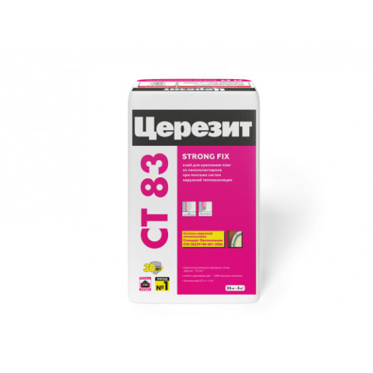 Клей для пенополистирола Ceresit CT 83 25 кг