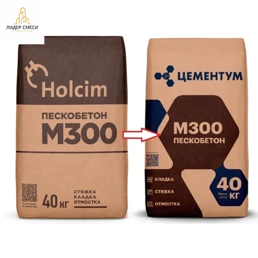 Пескобетон Цементум М-300 40 кг