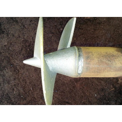 Столб заборный винтовой НКТ 73/150 L=3,0м