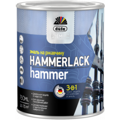 Dufa Premium Hammerlack / Дюфа Премиум Хаммерлак 3-в-1 Эмаль на ржавчину молотковая