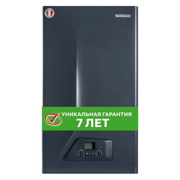 Газовый настенный котел ITALTHERM City Class 25 F Black Moon Heating (двухконтурный, закрытая камера)