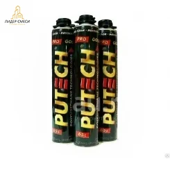 Пена монтажная Putech Pro Gold профессиональная всесезонная 850 мл