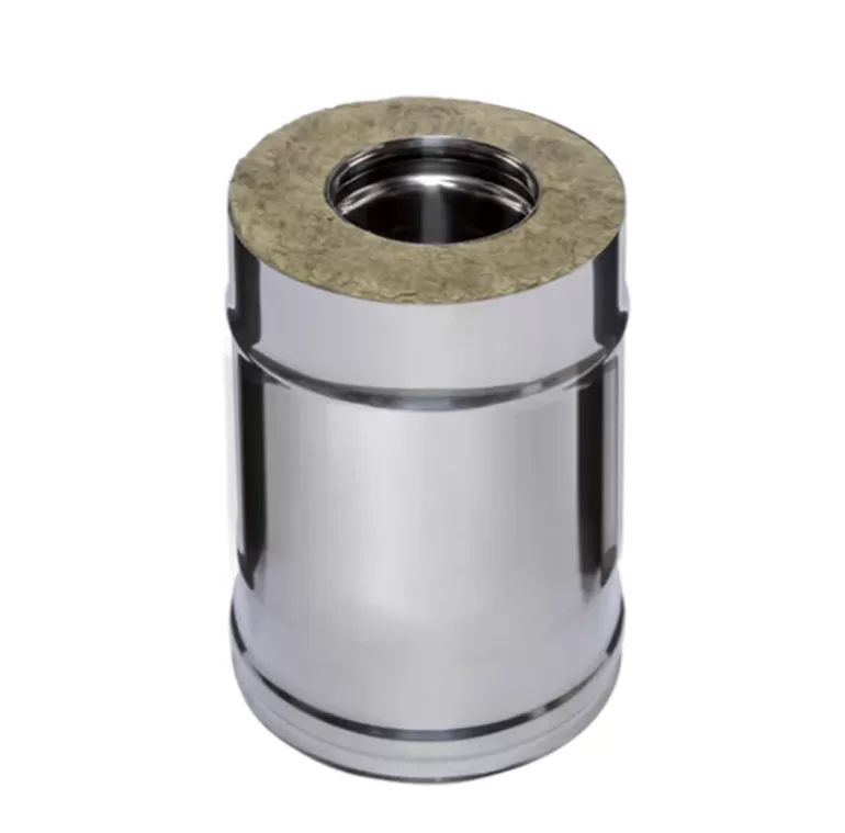 Труба-сэндвич дымохода 0,5м Ferrum HF 30-50 (430/0,8мм + нерж.) Ф130х200