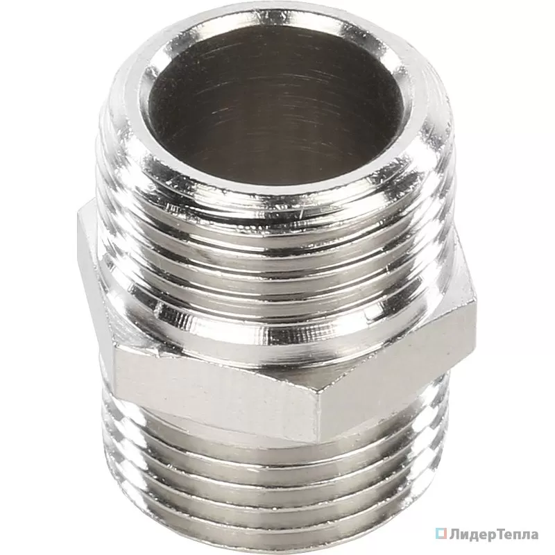 Stout Ниппель HH 3/8" никелированный (арт. SFT-0004-003838)