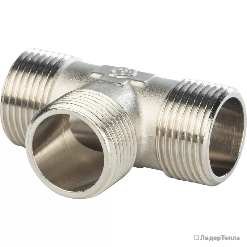 Stout Тройник НН никелированный 1/2" х 1/2" х 1/2" (арт. SFT-0018-121212)