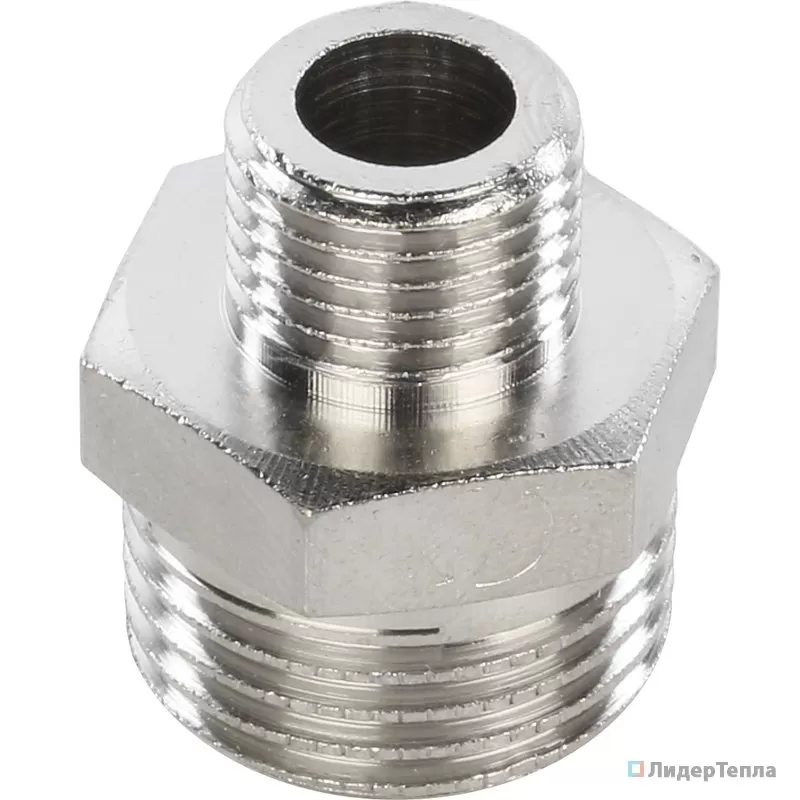 Stout Ниппель НН переходной никелированный 1/2" х 1/4" (арт. SFT-0004-001214)