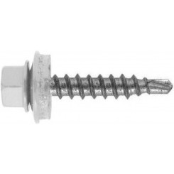 Саморез кровельный 4,8х29 RAL 9003 белый