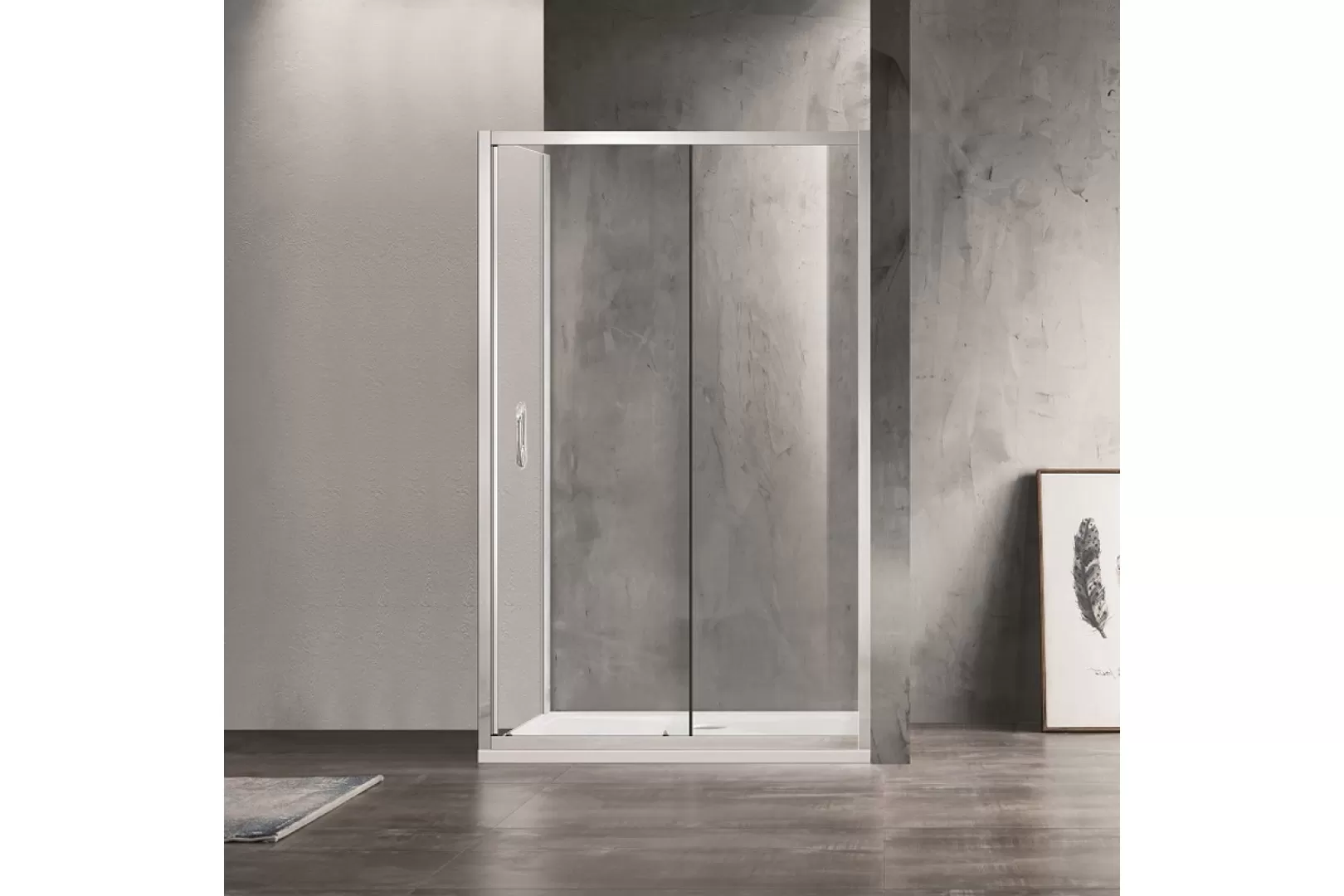Душевое ограждение Azario MILTON 120x80x200, без поддона (AZ-ND1131 R 1200)
