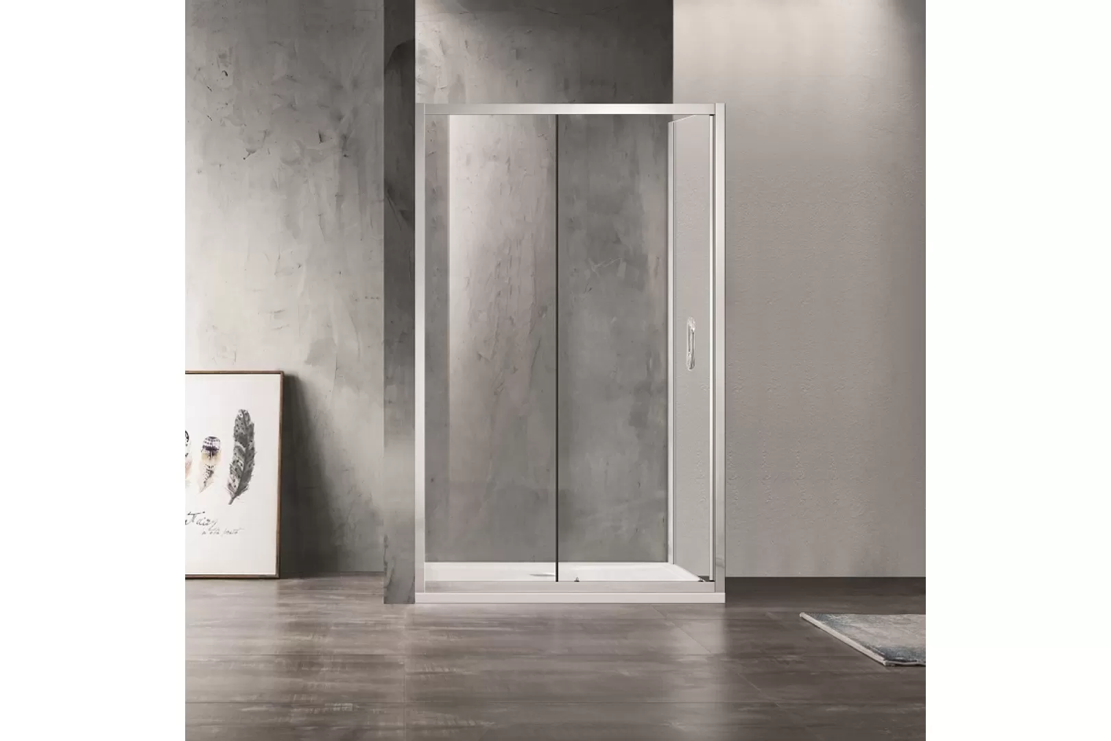 Душевое ограждение Azario MILTON 120x80x200, без поддона (AZ-ND1131 L 1200)
