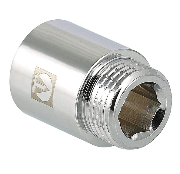 Фитинг Valtec резьбовой удлинитель хромированный ВН 3/4" x 70 мм (VTr.198.C.0570)