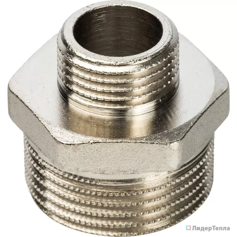 Stout Ниппель НН переходной никелированный 1" х 1/2" (арт. SFT-0004-000112)