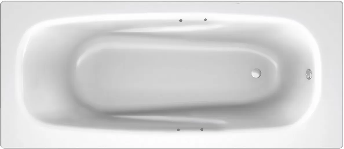 Ванна стальная BLB Atlantica SG (B80A handles) 180х80 с отверстиями для ручек