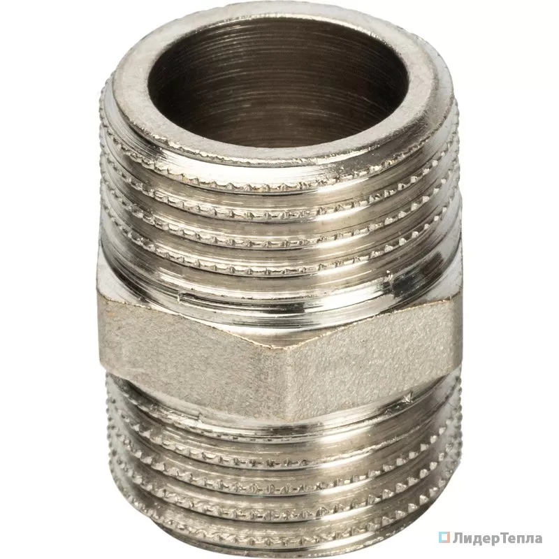 Stout Ниппель HH 1/2" никелированный (арт. SFT-0004-001212)