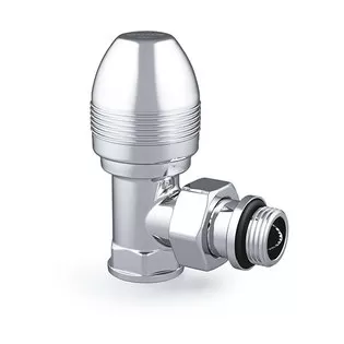 Вентиль SR Rubinetterie Ovus угловой 1/2", цвет матовый никель (0435-1500NS00)