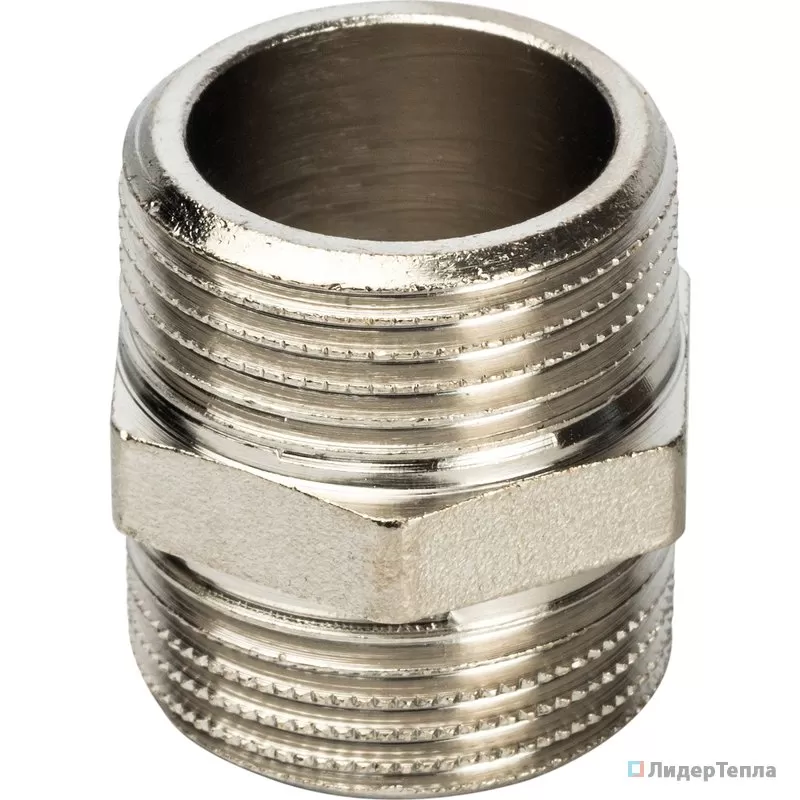 Stout Ниппель HH 3/4" никелированный (арт. SFT-0004-003434)