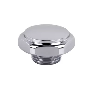 Заглушка SR Rubinetterie 1/2" для радиатора серия ретро, цвет хром (0322-1500C000)