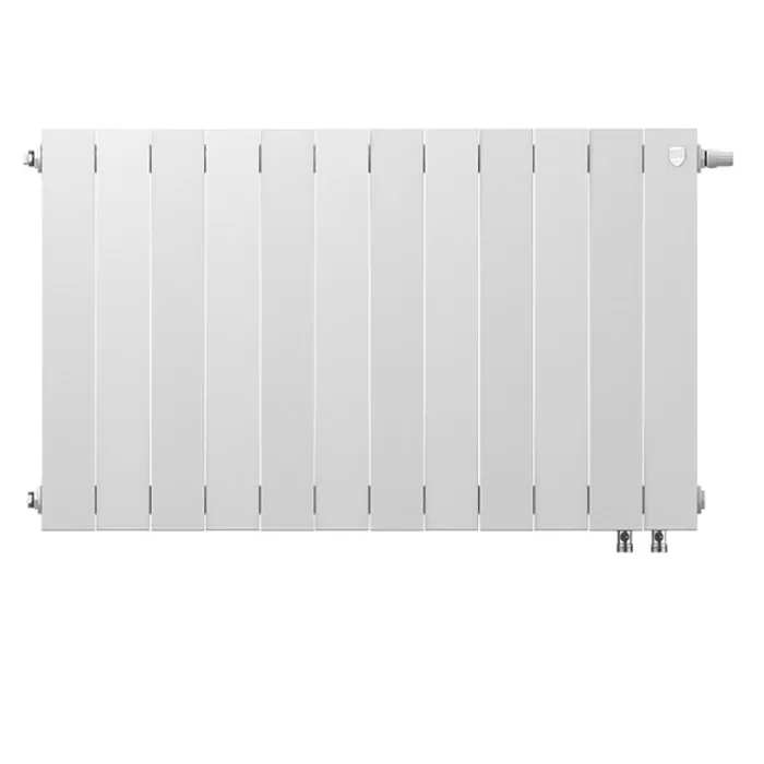 Биметаллический радиатор Royal Thermo PianoForte 500 Bianco Traffico VDR 12 секций, с нижним подключением