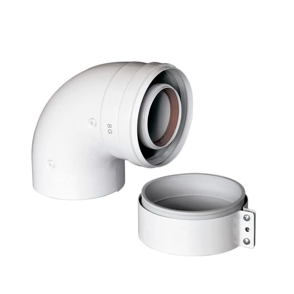 Baxi KHG Коаксиальный DN 60/100 отвод 90