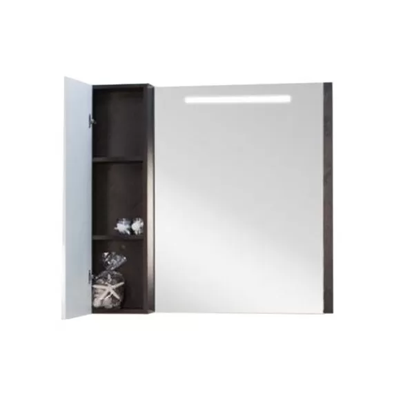 Зеркальный шкаф Акватон Брайтон 100 (1A176702BR500) венге