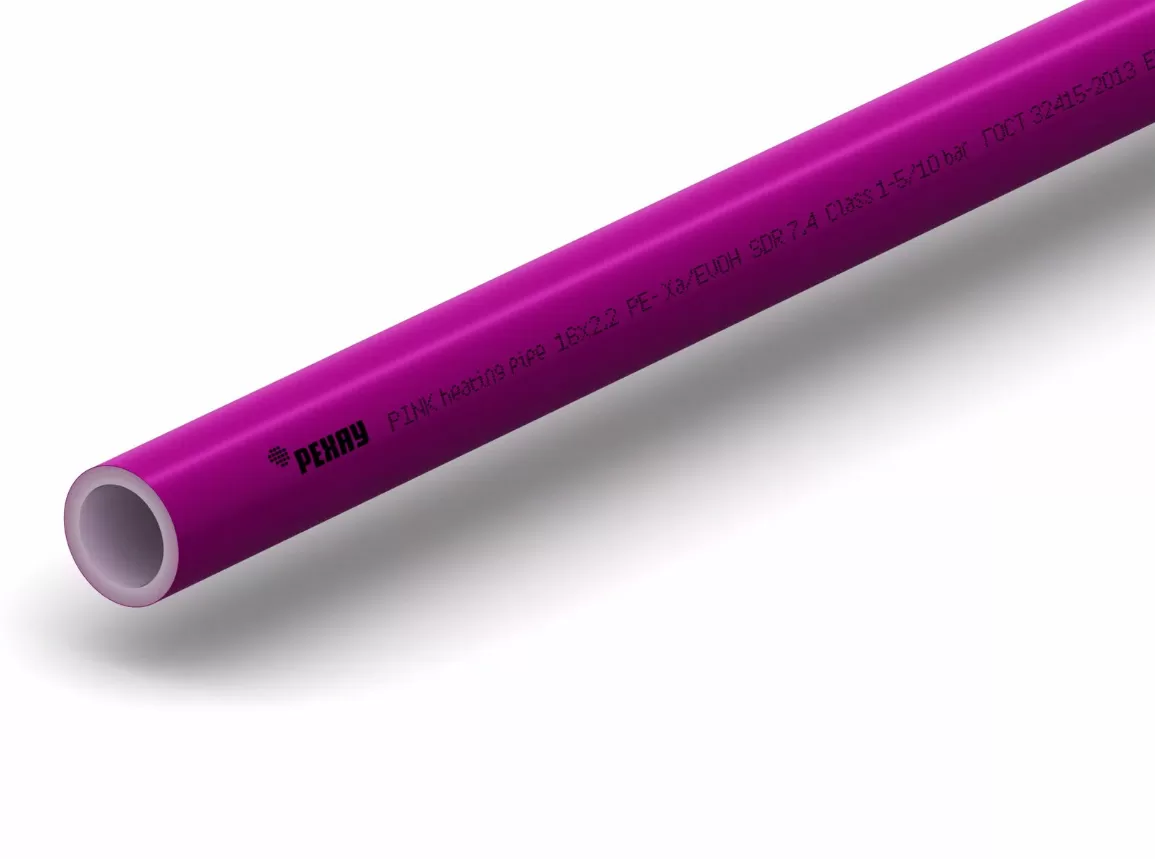 Труба Рехау RAUTITAN Pink 32х4,4 мм из сшитого полиэтилена PE-Xa с кислородозащитным слоем (бухта 50 м)
