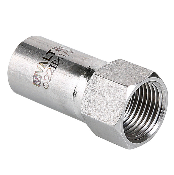 (VTi.907.I.002204) Вставка с внутренней резьбой Valtec Inox 22 мм х 1/2"