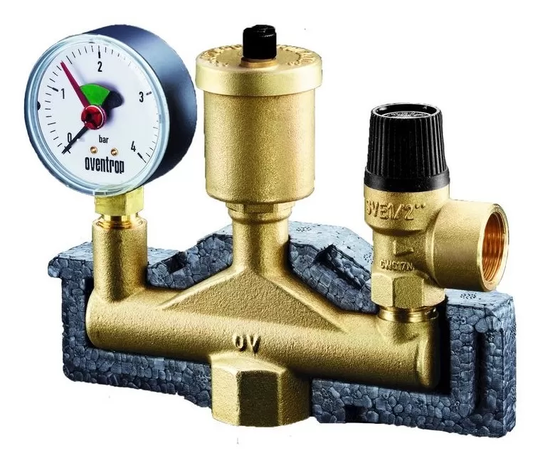 Группа безопасности котла Oventrop MSM-Block (1" 3.0 бар) (арт. 1351062)