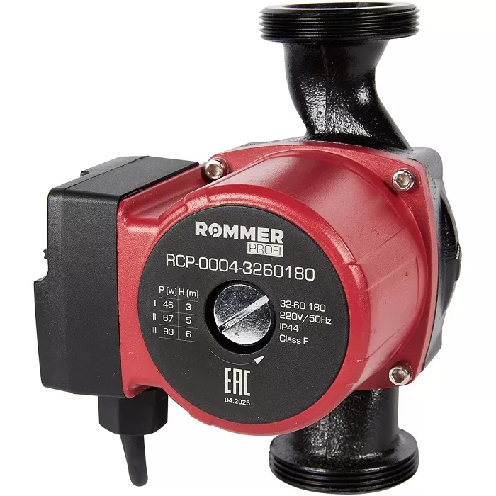 Циркуляционный насос Rommer Profi 32/60-180 трехскоростной (RCP-0004-3260180)