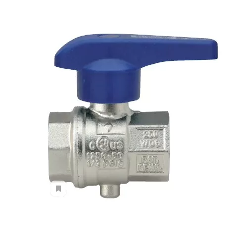 Кран дисковый Rubinetterie Bresciane Eurofly 600001 1" ВР/ВР (60000106)