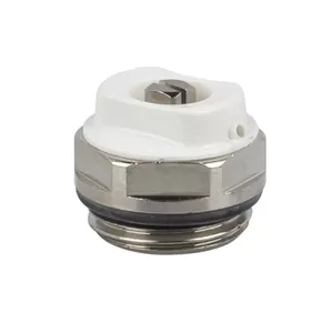 Ручной воздухоотводчик SR Rubinetterie 1/2", цвет никель (0001-1500N000)