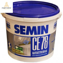 Semin СЕ 78 Многофункциональная мраморная шпатлевка Семин 25кг