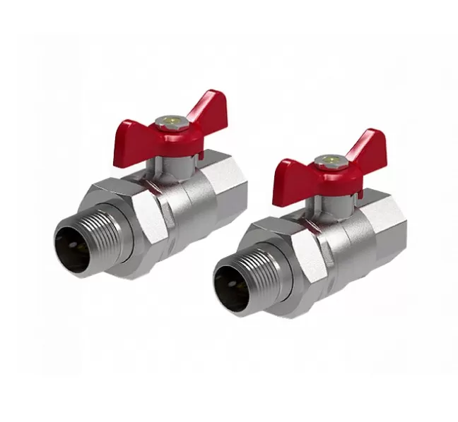 Набор для подключения радиатора Royal Thermo прямой, 3/4" с преднастройкой (RTO 07.076)
