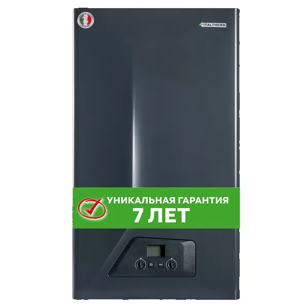 Газовый настенный котел ITALTHERM City Class 25 FR Black Moon Heating (одноконтурный, закрытая камера)