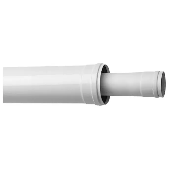 Коаксиальное удлинение Baxi полипропиленовое Ф60/100 мм 0.5 м, НТ (KHG71411981-)