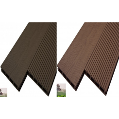 Террасная доска WOODVEX Южная Корея 146 х 23 мм  Вельвет-Структура дерева