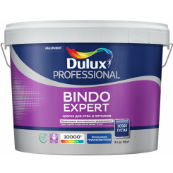 Dulux Professional Bindo Expert для стен и потолков глубокоматовая, Бесцветный
