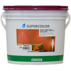 Oikos Supercolor для стен и потолков акриловая матовая, Полупрозрачный