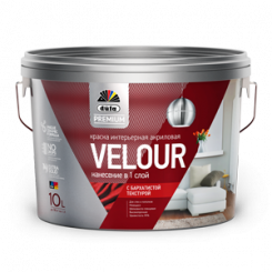 Dufa Premium Velour для стен и потолков глубокоматовая, Бесцветный