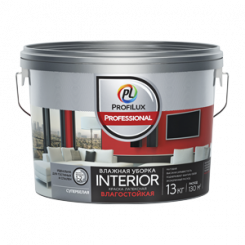 Profilux Professional Interior для стен и потолков водно-дисперсионная матовая, Белый