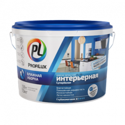 Profilux PL-10L / Профилюкс ПЛ-10Л Краска для стен и потолков латексная глубокоматовая, Белый