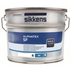 Sikkens Alphatex SF для стен и потолков акриловая матовая, Бесцветный