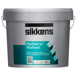 Sikkens Alphacryl Plafond для стен и потолков глубокоматовая, Белый