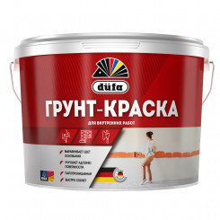 Дюфа Грунт-краска Краска грунтовочная водно-дисперсионная белая Дюфа Грунт-краска Краска грунтовочная водно-дисперсионная белая