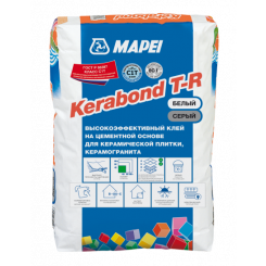Клей для плитки керамогранита мозаики KERABOND серый 25 кг