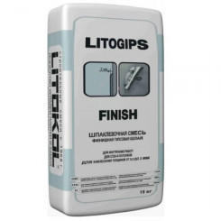 Финишная шпаклевка LITOKOL LITOGIPS FINISH 15 кг