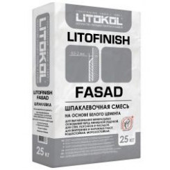 Шпаклевка LITOKOL LITOFINISH FASAD 25 кг