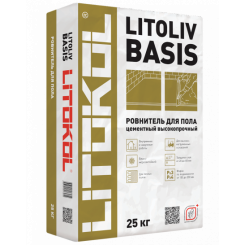 Грубый ровнитель для пола LITOKOL LITOLIV BASIS 25 кг