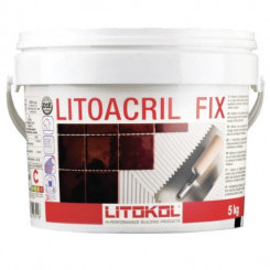 Клей дисперсионный белый LITOACRIL FIX 5 кг