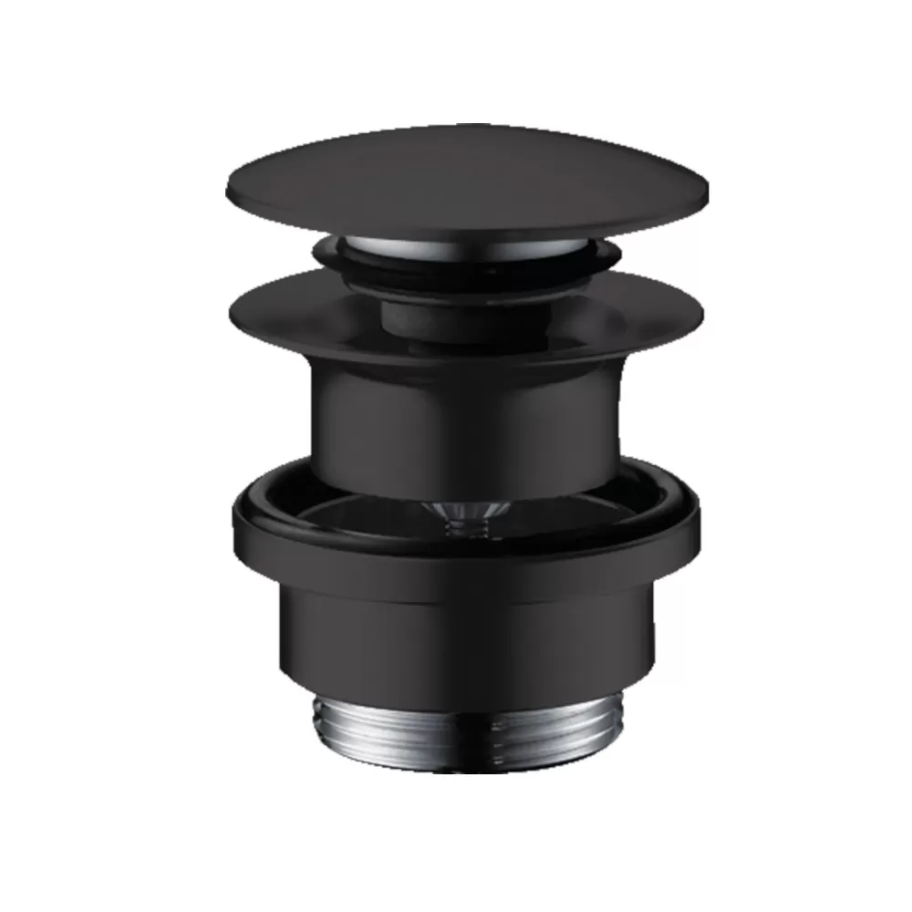 Набор Hansgrohe для слива push-open для раковины и биде 50100670, матовый черный