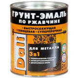 Грунт-эмаль по ржавчине 3 в 1 Dali гладкая глянцевая Грунт-эмаль по ржавчине 3 в 1 Dali гладкая глянцевая